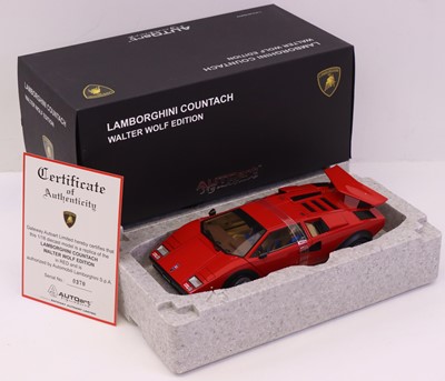 Lot 5 - Auto Art Signature Series 1/18 scale Walter...
