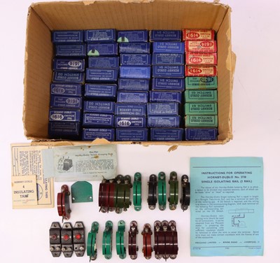 Lot 420 - Hornby-Dublo switches boxed: Red – 23 x 1614/...