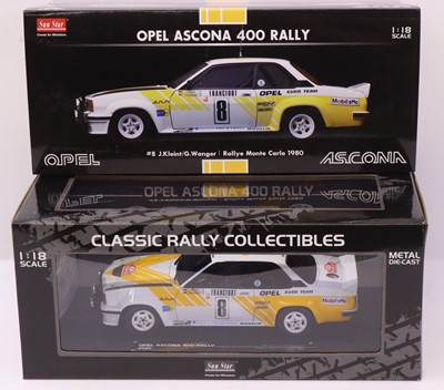 Lot 493 - Sunstar 1/18 scale Classic Rally Collectibles,...