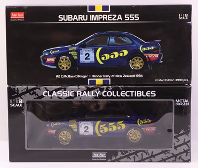 Lot 8 - Sunstar 1/18 scale Classic Rally Collectibles...