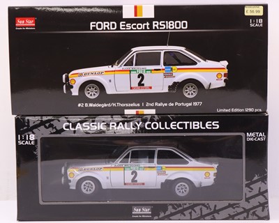 Lot 29 - Sunstar 1/18 scale Classic Rally Collectibles...