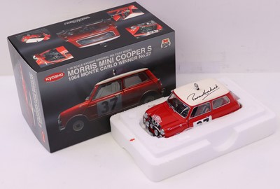 Lot 33 - Kyosho 1/18 scale Morris Mini Cooper S 1964...