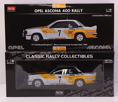 Lot 35 - Sunstar 1/18 scale Classic Rally Collectables...