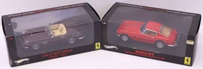 Lot 43 - Hotwheels Elite Series 1/18 scale group of two...