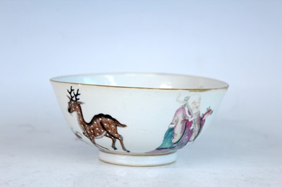 Lot 82 - A Chinese famille rose bowl, 19th century...