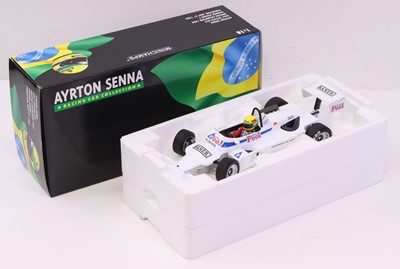 Lot 46 - Minichamps 1/18 scale Ayrton Senna Racing Car...