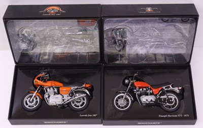Lot 51 - Minichamps 1/12 scale Classic Bike series...
