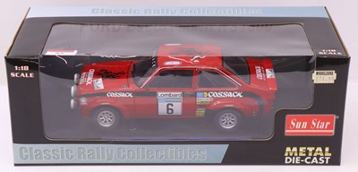 Lot 55 - Sunstar 1/18 scale Classic Rally Collectables...