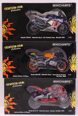 Lot 60 - A Minichamps 1/12 scale Valentino Rossi...
