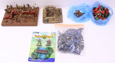 Lot 408 - A collection of various dioramas, loose,...