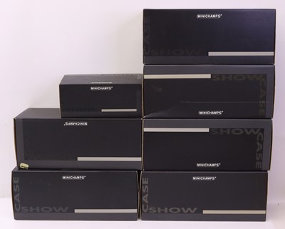 Lot 63 - A collection of Minichamps 1/18 scale and 1/12...