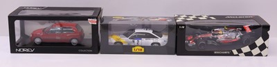 Lot 67 - Minichamps, Norev and one other 1/18 scale...