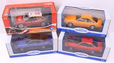 Lot 69 - Model car group, 1/18 scale group of three...