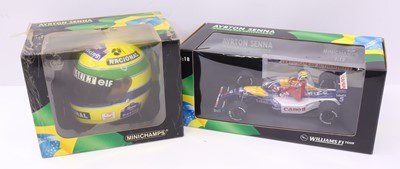Lot 70 - Minichamps Ayrton Senna Racing Car Collection,...