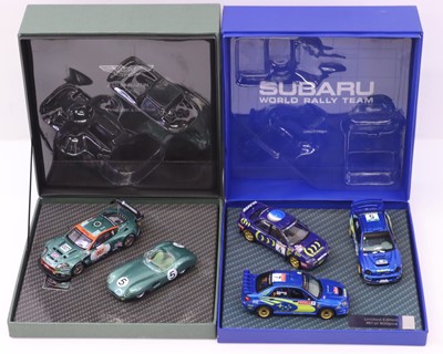Lot 77 - 1/43rd scale a group of two modern issue...