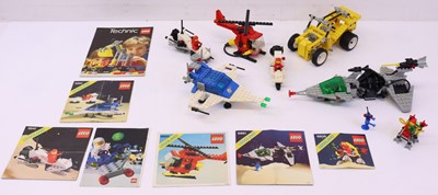 Lot 439 - Lego, group of 6 built loose models, to...