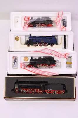 Lot 249 - Four Liliput H0 gauge locos, to include a BR...