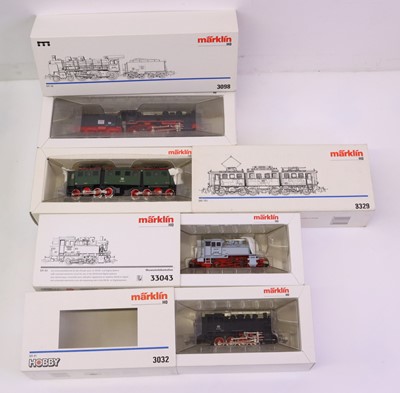 Lot 258 - Four Marklin H0 gauge locos to include a BR 80...