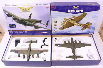 Lot 379 - Corgi Aviation Archive 1/72 scale group of two...