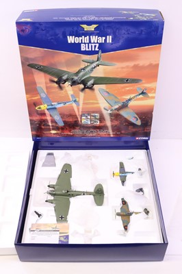 Lot 389 - Corgi Aviation Archive WWII Blitz Series 1/72...