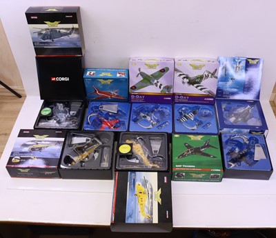 Lot 377 - Corgi Aviation Archive 1/72 scale collection...