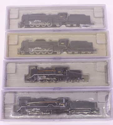 Lot 290 - Four Micro Ace N gauge locos to include a...