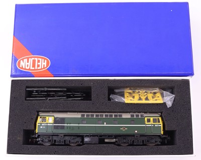 Lot 197 - Heljan 27041 Class 27 in BR green running No....