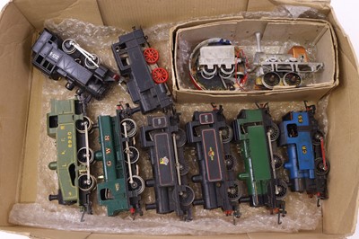 Lot 205 - Nine loose 00 gauge locos to include a Lima...