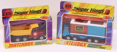 Lot 458 - Matchbox Superkings Boxed group, 2 examples to...