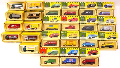 Lot 584 - 24 various boxed Vanguards 1/43rd scale...