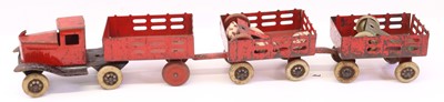 Lot 958 - Wyandotte Toys (USA) vintage Tinplate painted...