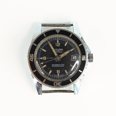 Lot 315 - A Sicura Submariner gentlemans steel cased...