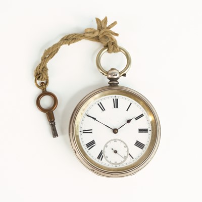 Lot 359 - A Victorian silver cased open face pocket...