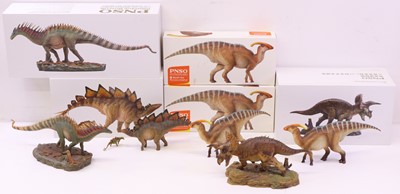 Lot 351 - PNSO 1/35th scale boxed Dinosaur group, to...