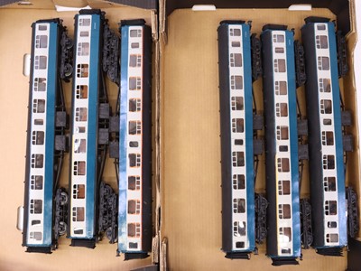 Lot 245 - Six scratch-built 0 gauge finescale BR Mk1...