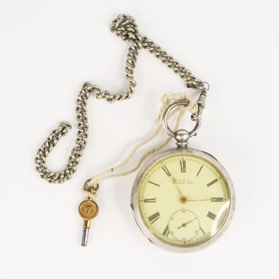 Lot 381 - An early 20th century silver cased open face...