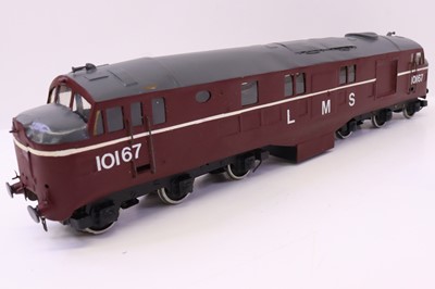 Lot 393 - A scratchbuilt 0 gauge finescale LMS 10000...
