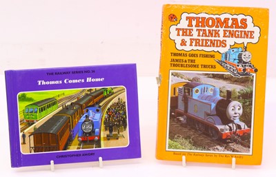 Lot 462 - Thomas the Tank Engine signed hardback books,...