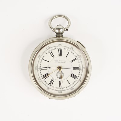 Lot 389 - An early 20th century white metal cased open...