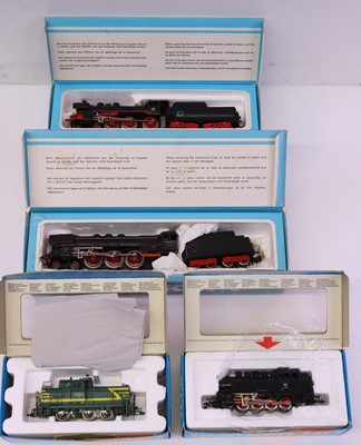 Lot 241 - Four Marklin H0 gauge locos to include a BR 81...