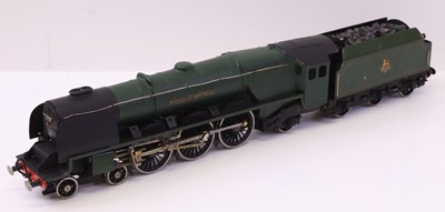 Lot 198 - An 0 gauge finescale scratch built 4-6-2...