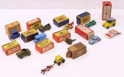 Lot 326 - Small collection of Matchbox and Mighty Midget...