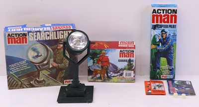 Lot 415 - Palitoy Action Man Searchlight together with a...
