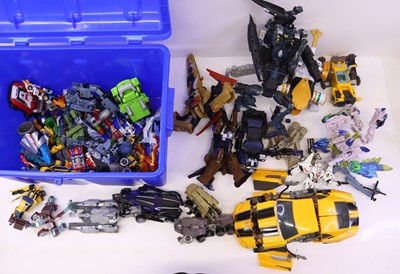 Lot 535 - Hasbro and Bandai Transformers Collection of...