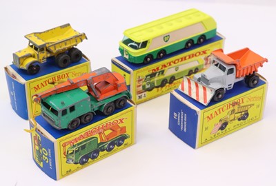 Lot 822 - Matchbox group of four to include an M-1 BP...