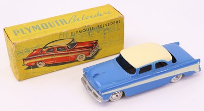 Lot 849 - CIJ of France 3/16 Plymouth Belvedere in blue...