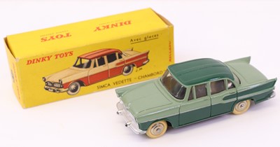 Lot 621 - French Dinky Toys, 24k Simca Vedette "Chambord"...