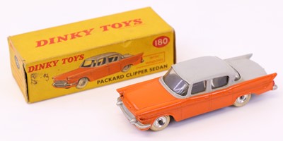 Lot 620 - Dinky Toys, 180 Packard Clipper Sedan, orange...