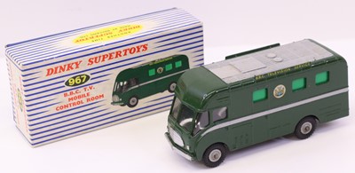 Lot 616 - Dinky Supertoys No. 967 BBC TV Mobile Control...