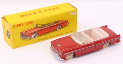 Lot 614 - French Dinky Toys No.24A Chrysler New Yorker,...